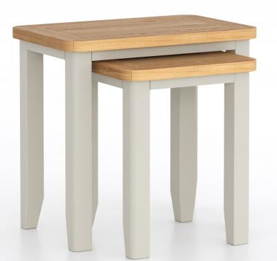 Tetbury Painted Nest of 2 Tables