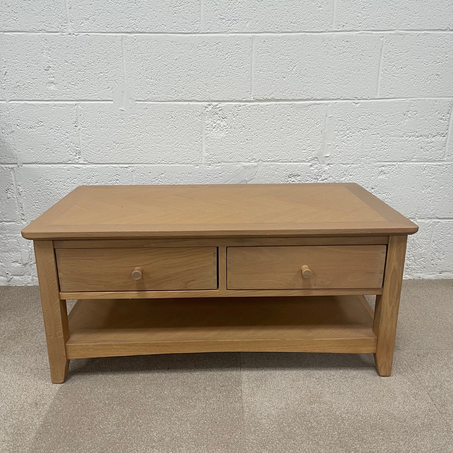 Parquet Effect Top Coffee Table