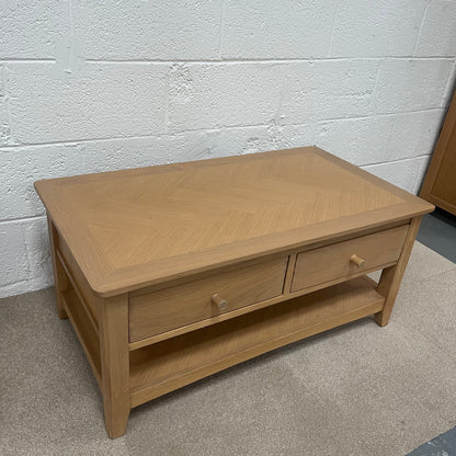 Parquet Effect Top Coffee Table