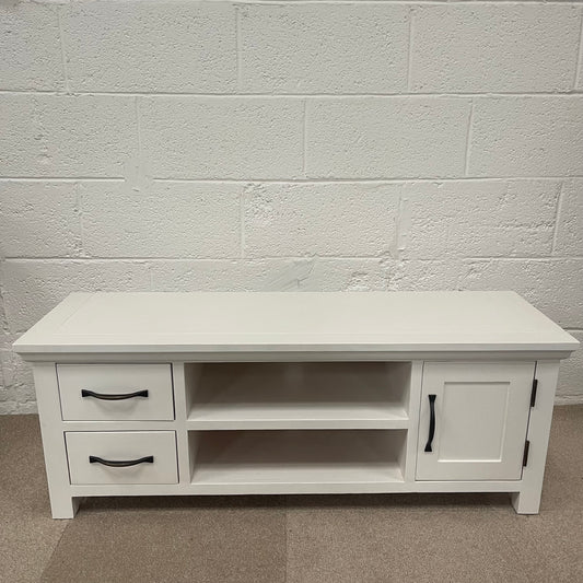 White Painted TV Unit