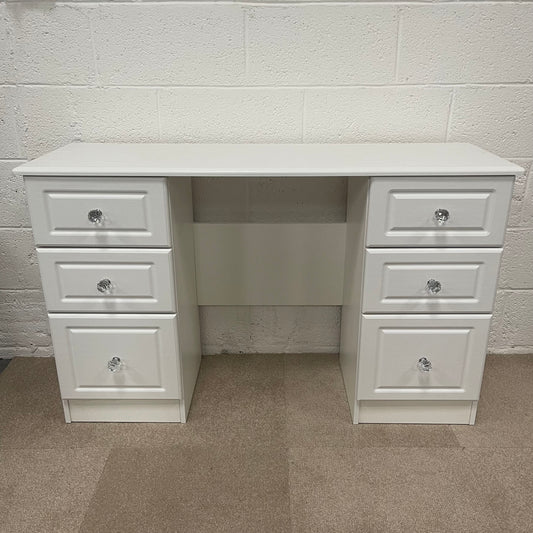 White Large Dressing Table