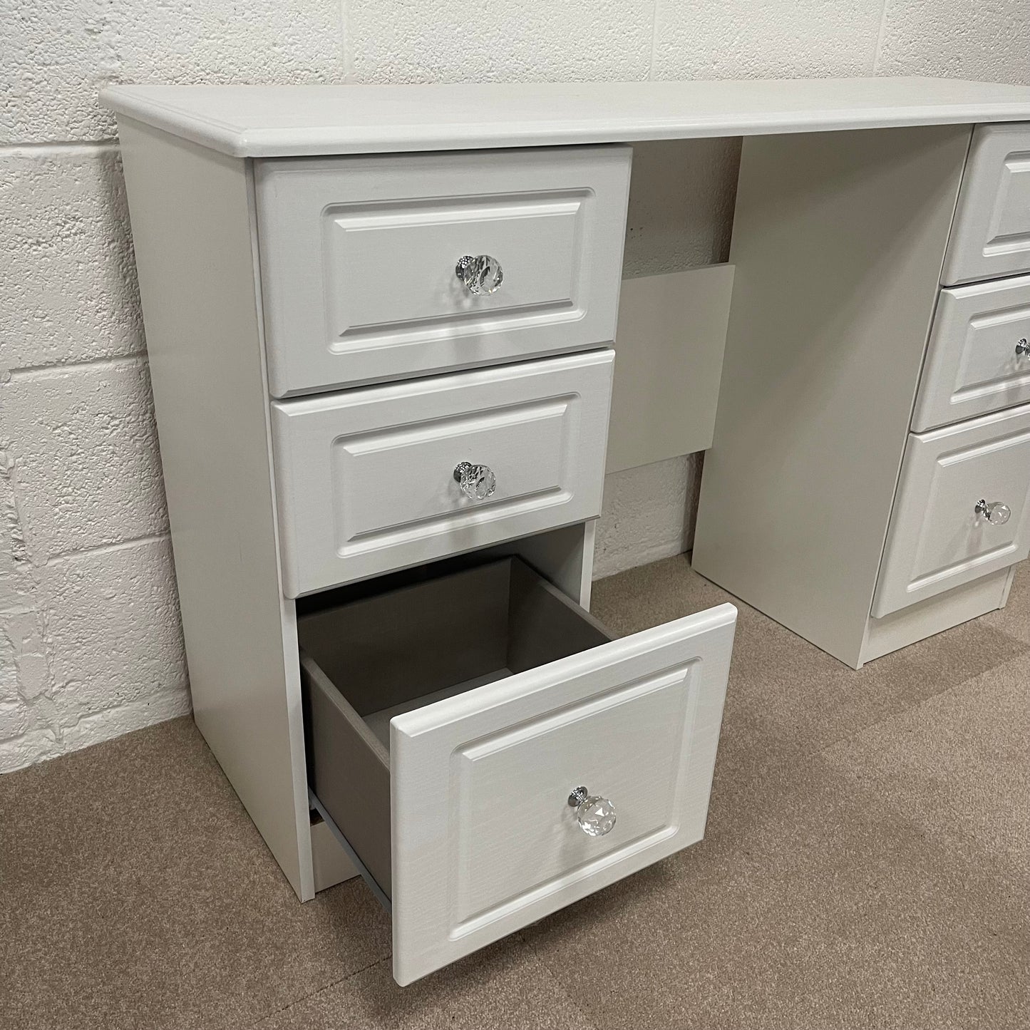 White Large Dressing Table