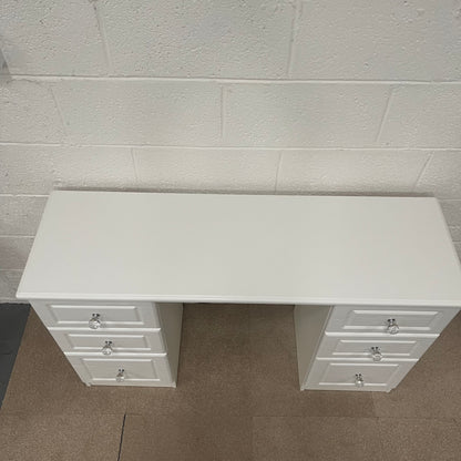 White Large Dressing Table