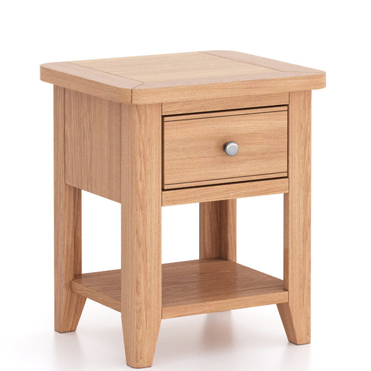 Tetbury Oak Lamp Table