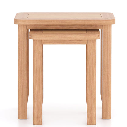 Tetbury Oak Nest of 2 Tables