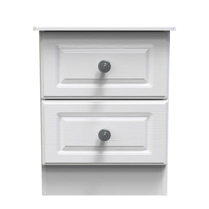 Solway 2 Drawer Bedside