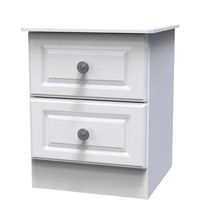 Solway 2 Drawer Bedside