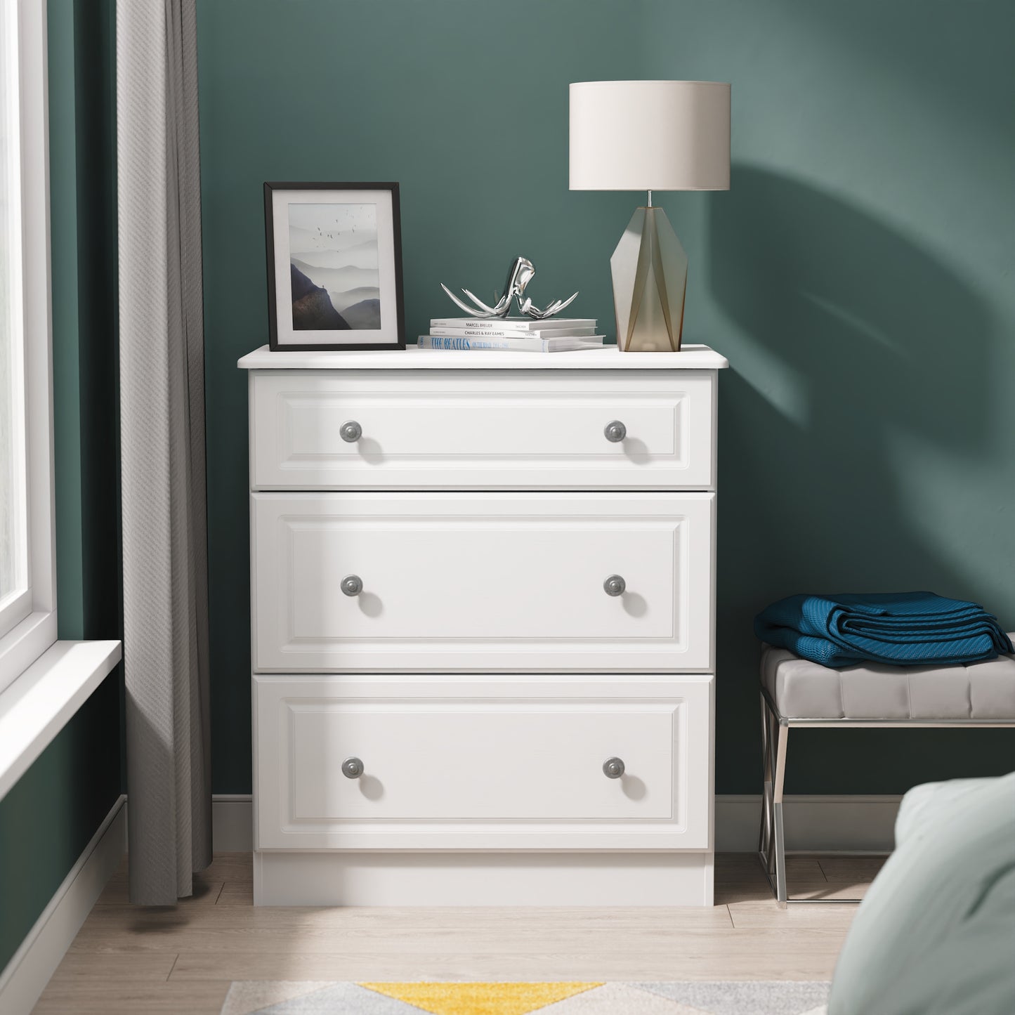 Solway 3 Drawer Deep Chest
