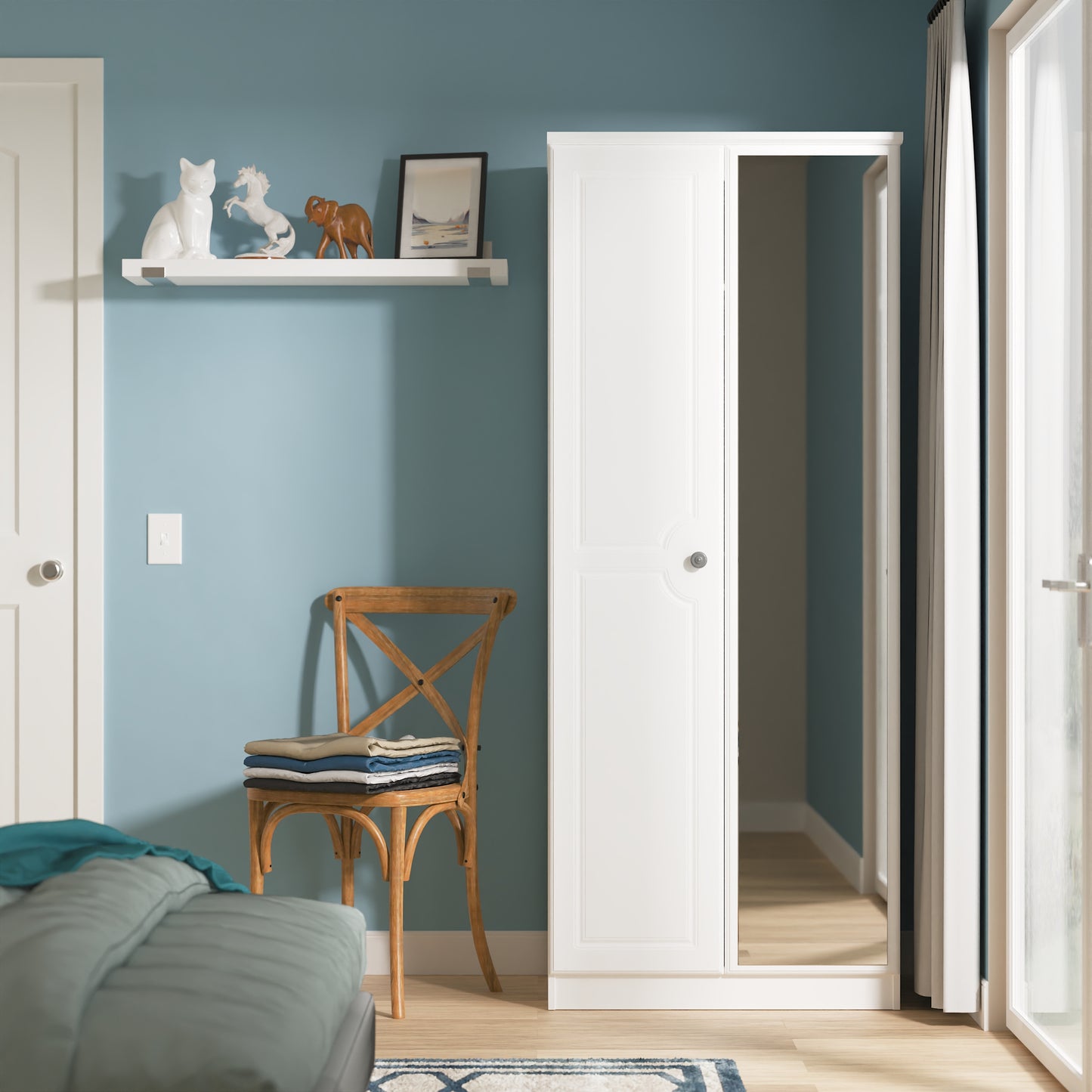 Solway Double Mirrored Wardrobe