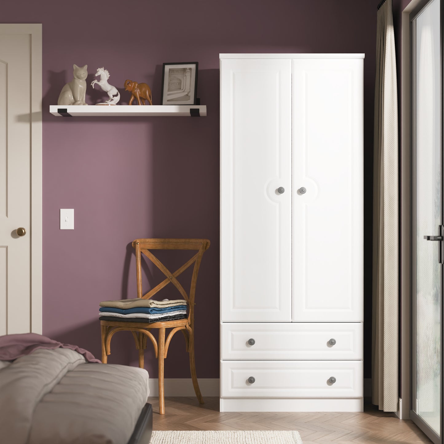Solway Wardrobe with Drawers