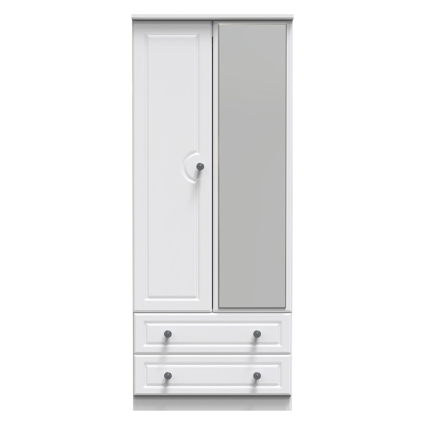 Solway Mirrored Wardrobe with Drawers