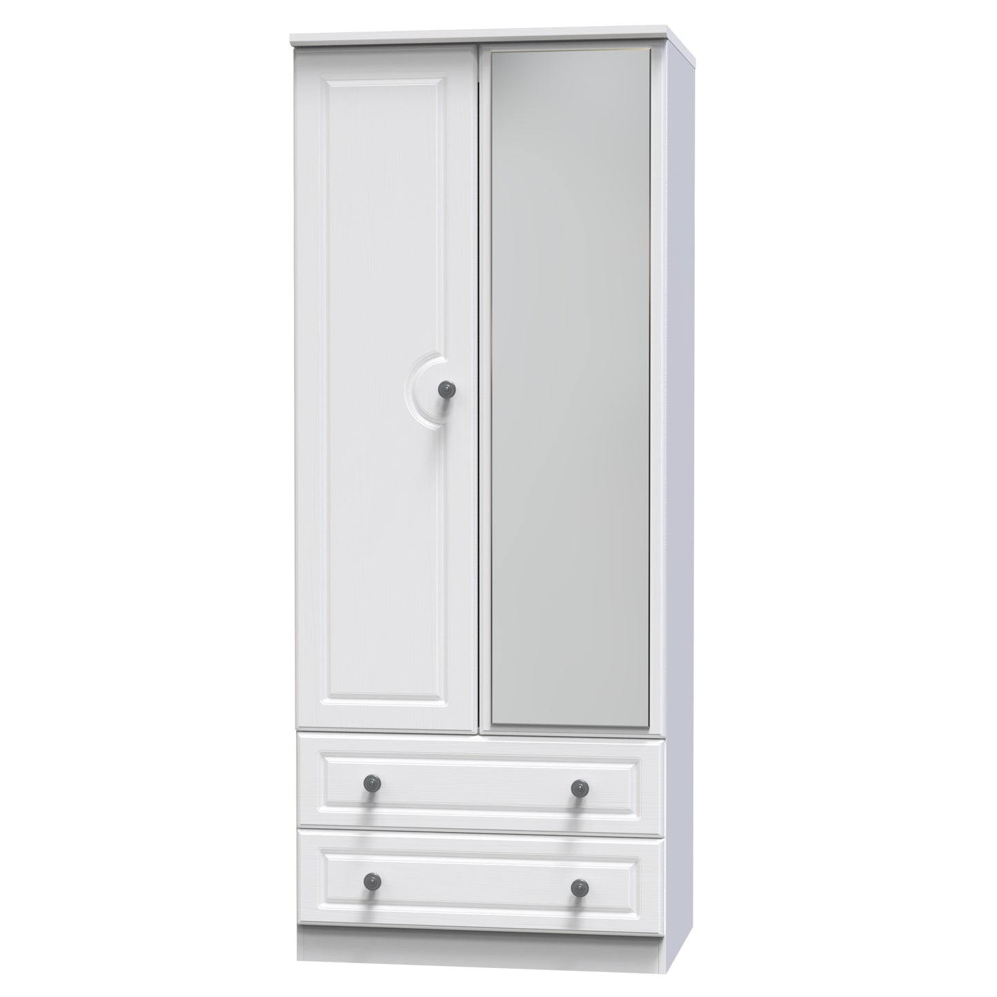 Solway Mirrored Wardrobe with Drawers