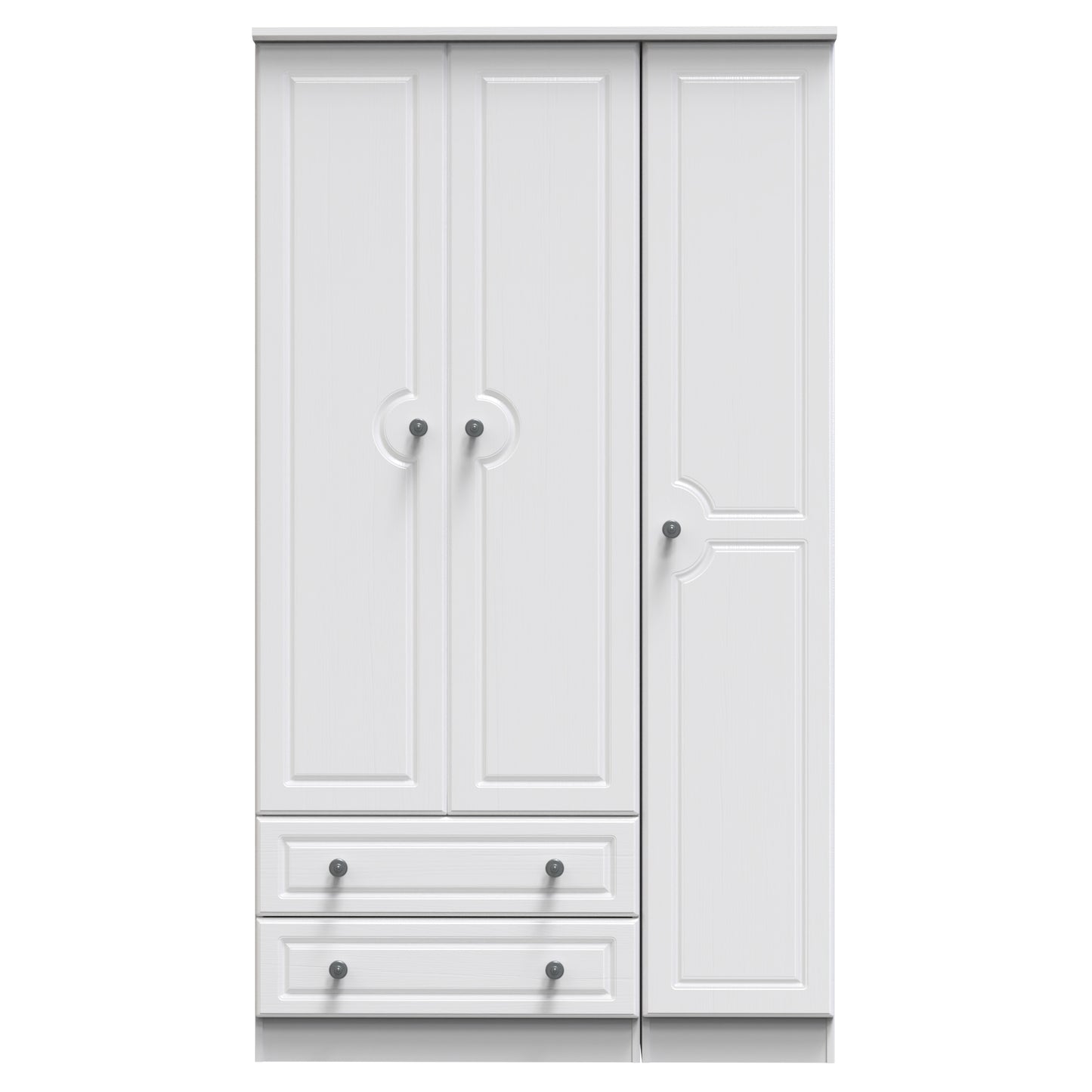 Solway Triple Wardrobe with Drawers