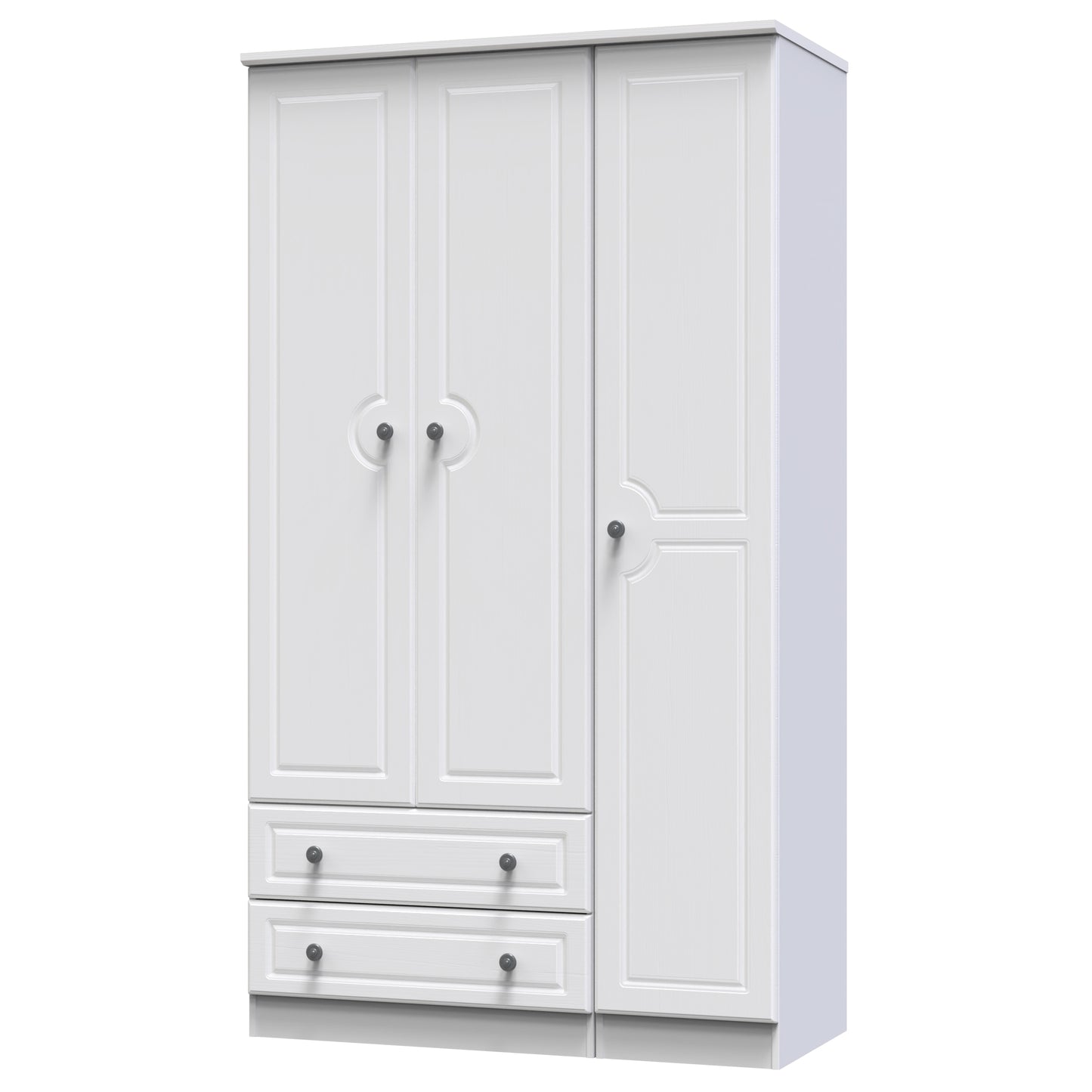 Solway Triple Wardrobe with Drawers