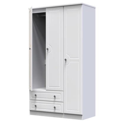 Solway Triple Wardrobe with Drawers