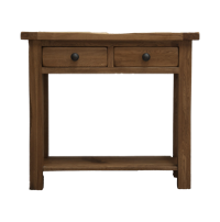 Rustic Oak Large Hall Table