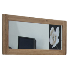 Rustic Oak Large Wall Mirror