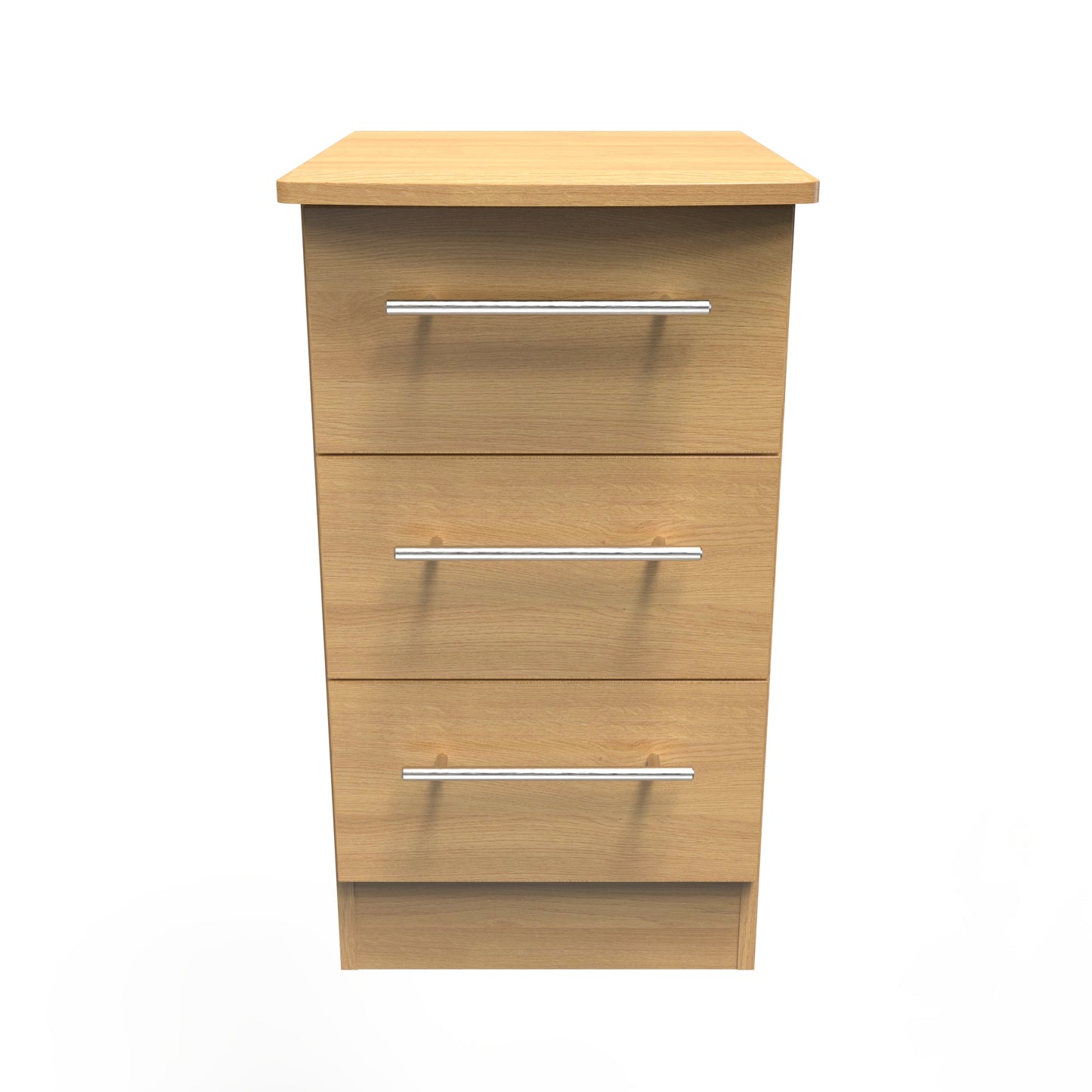 Style 3 Drawer Bedside