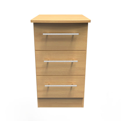 Style 3 Drawer Bedside