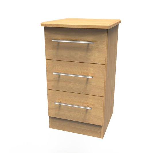 Style 3 Drawer Bedside