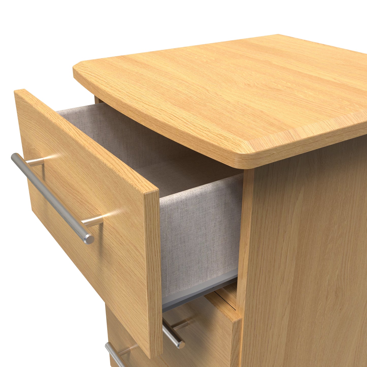 Style 3 Drawer Bedside