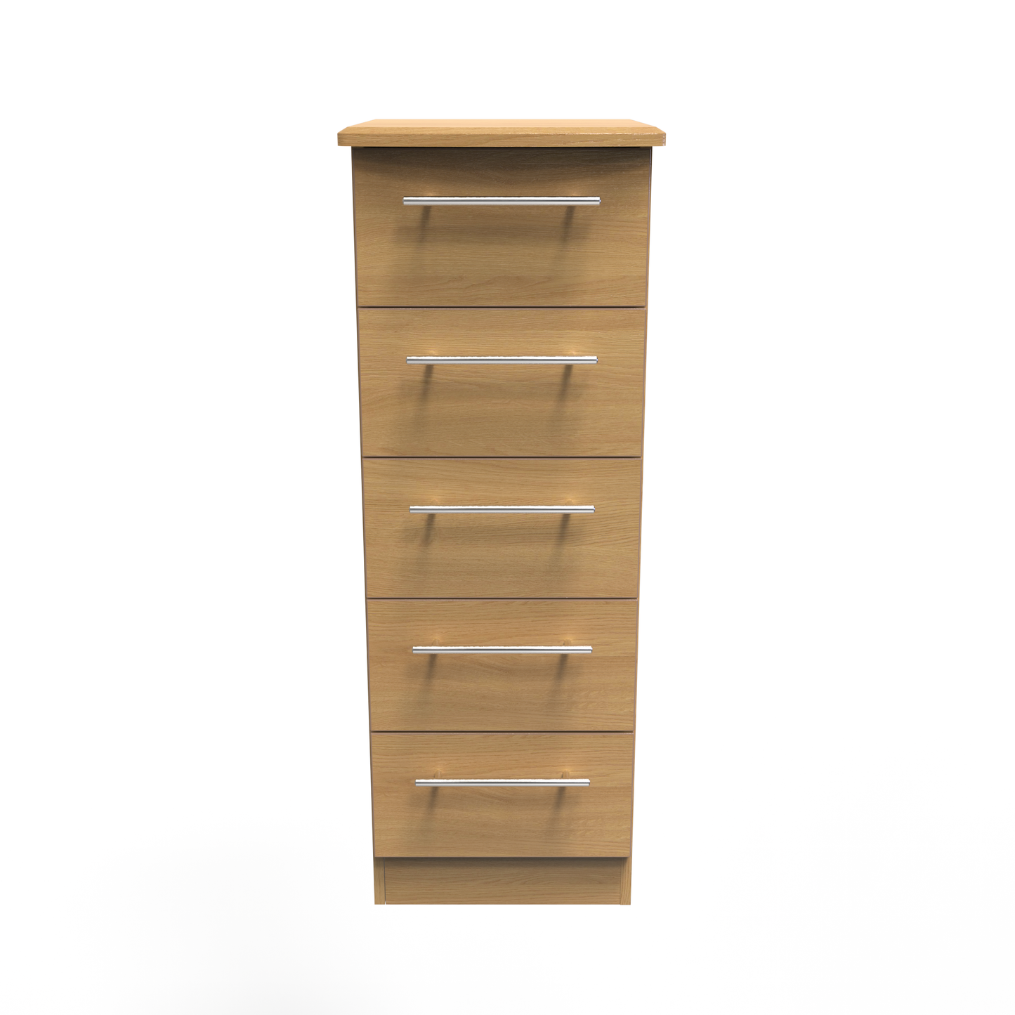 Style 5 Drawer Narrow Chest