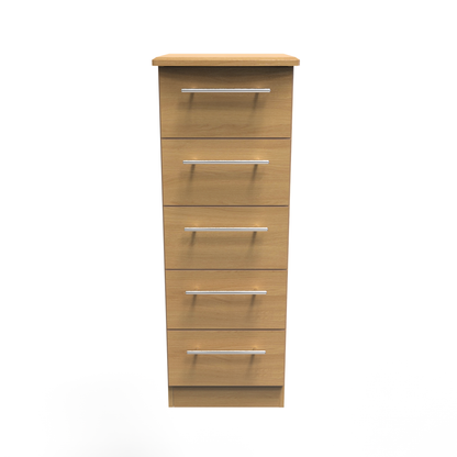 Style 5 Drawer Narrow Chest