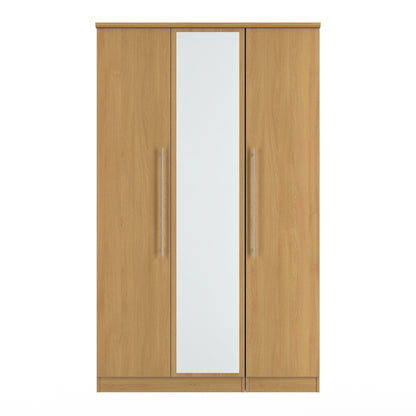 Style Triple Mirrored Wardrobe
