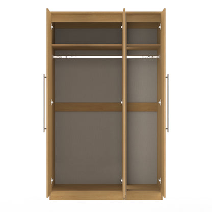 Style Triple Mirrored Wardrobe