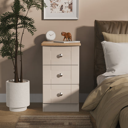 Arden 3 Drawer Bedside