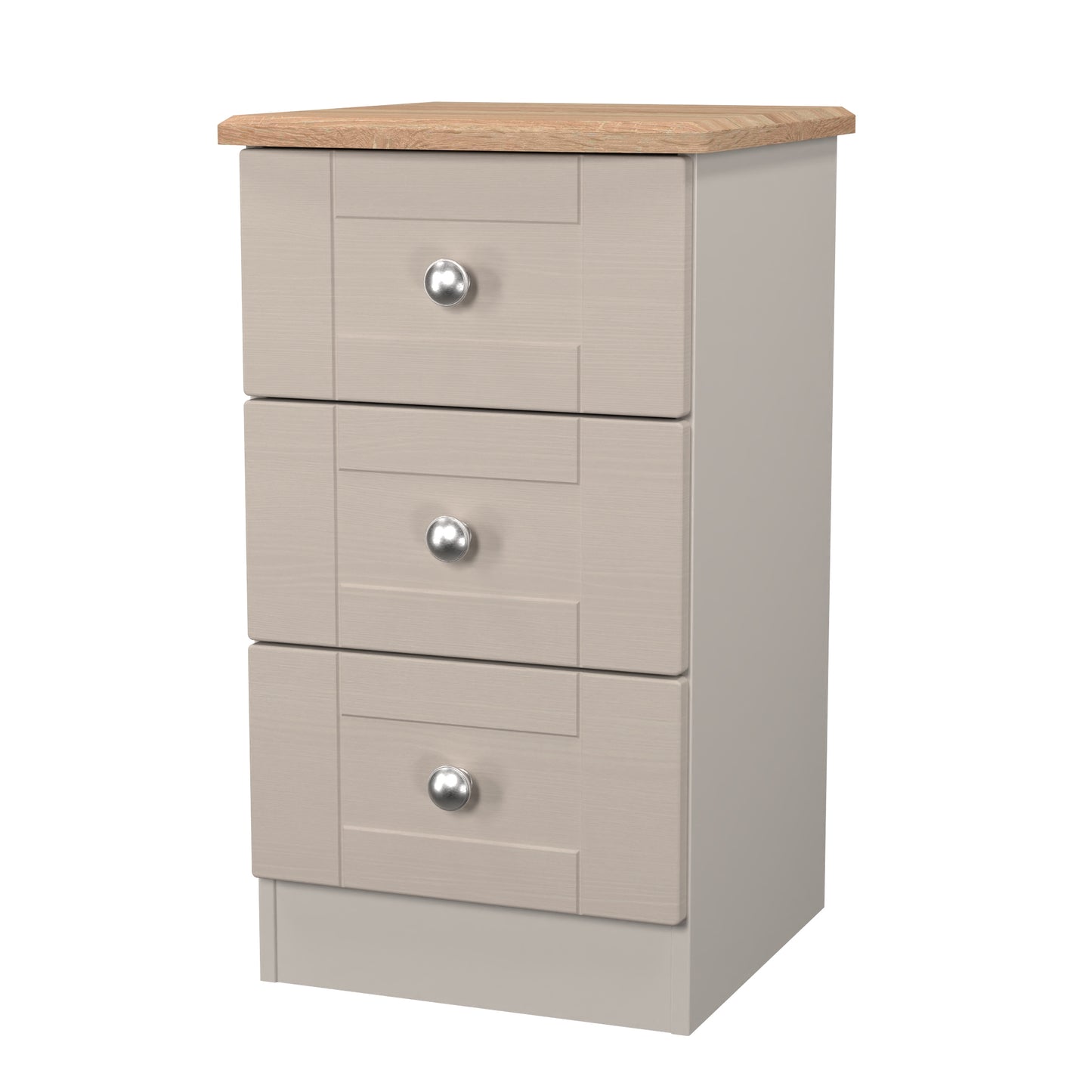 Arden 3 Drawer Bedside