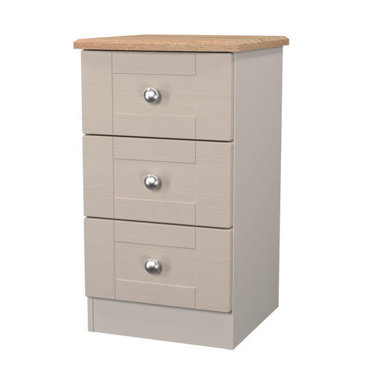 Arden 3 Drawer Bedside