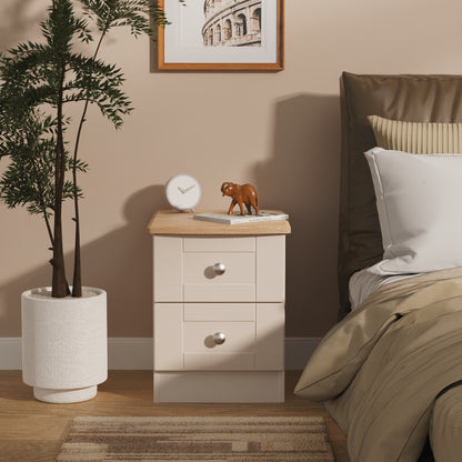 Arden 2 Drawer Bedside