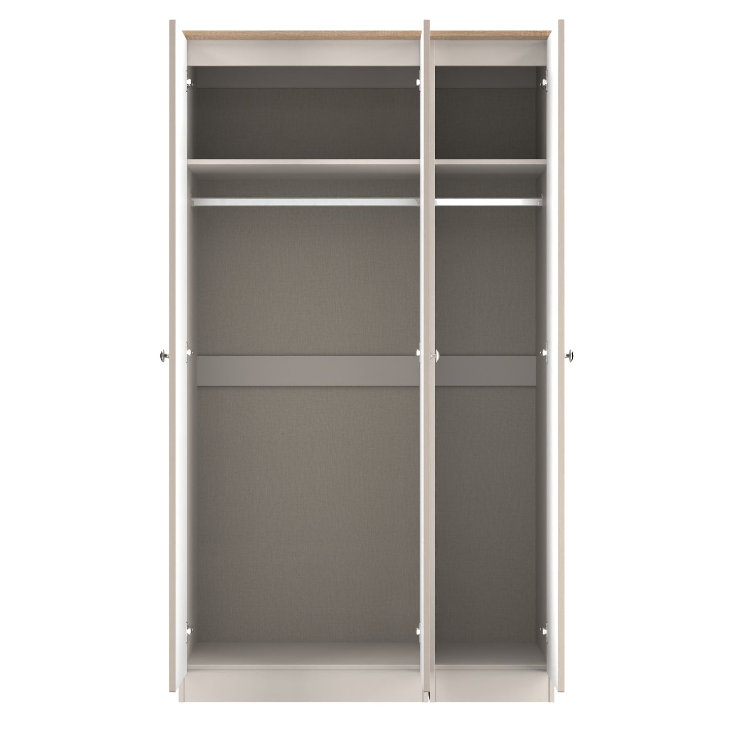 Arden Triple Mirrored Wardrobe
