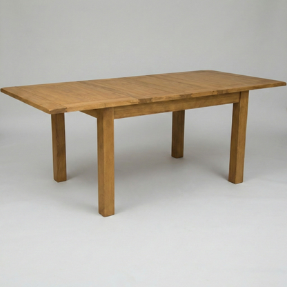 Rustic Oak Extending Dining Table