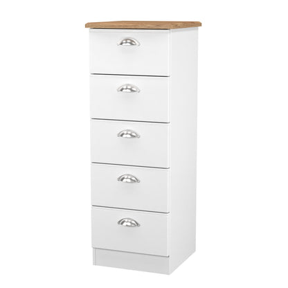 Kensington 5 Drawer Narrow Chest