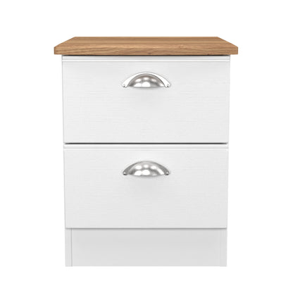 Kensington 2 Drawer Bedside