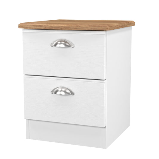 Kensington 2 Drawer Bedside