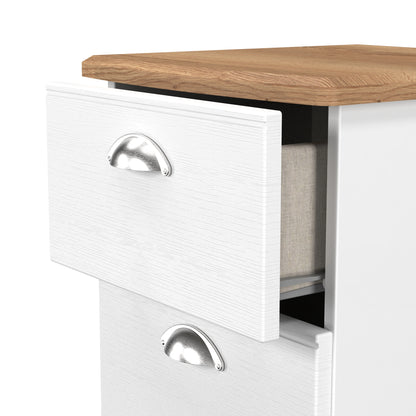 Kensington 2 Drawer Bedside