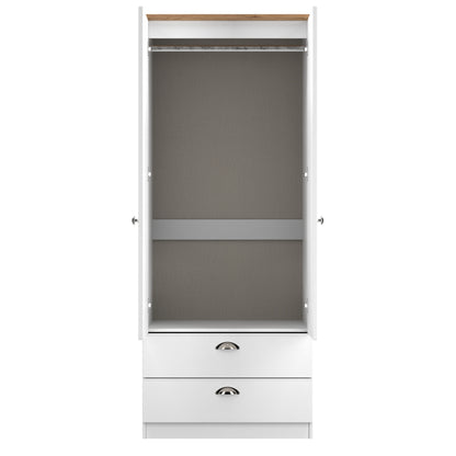 Kensington Mirrored Wardrobe with Drawers