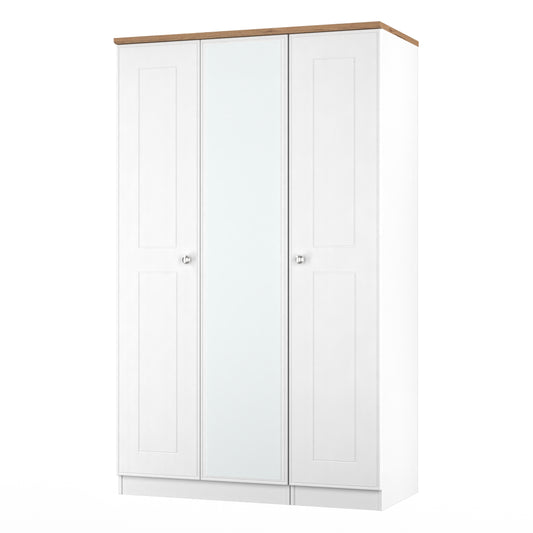 Kensington Triple Mirrored Wardrobe