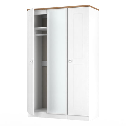 Kensington Triple Mirrored Wardrobe
