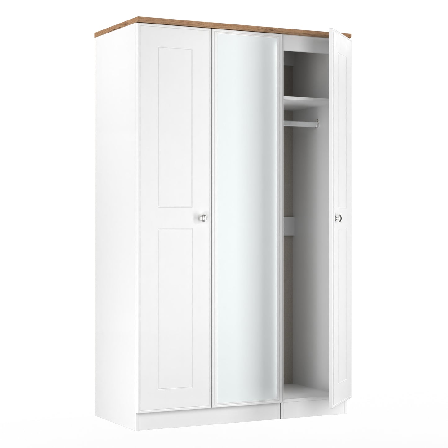 Kensington Triple Mirrored Wardrobe
