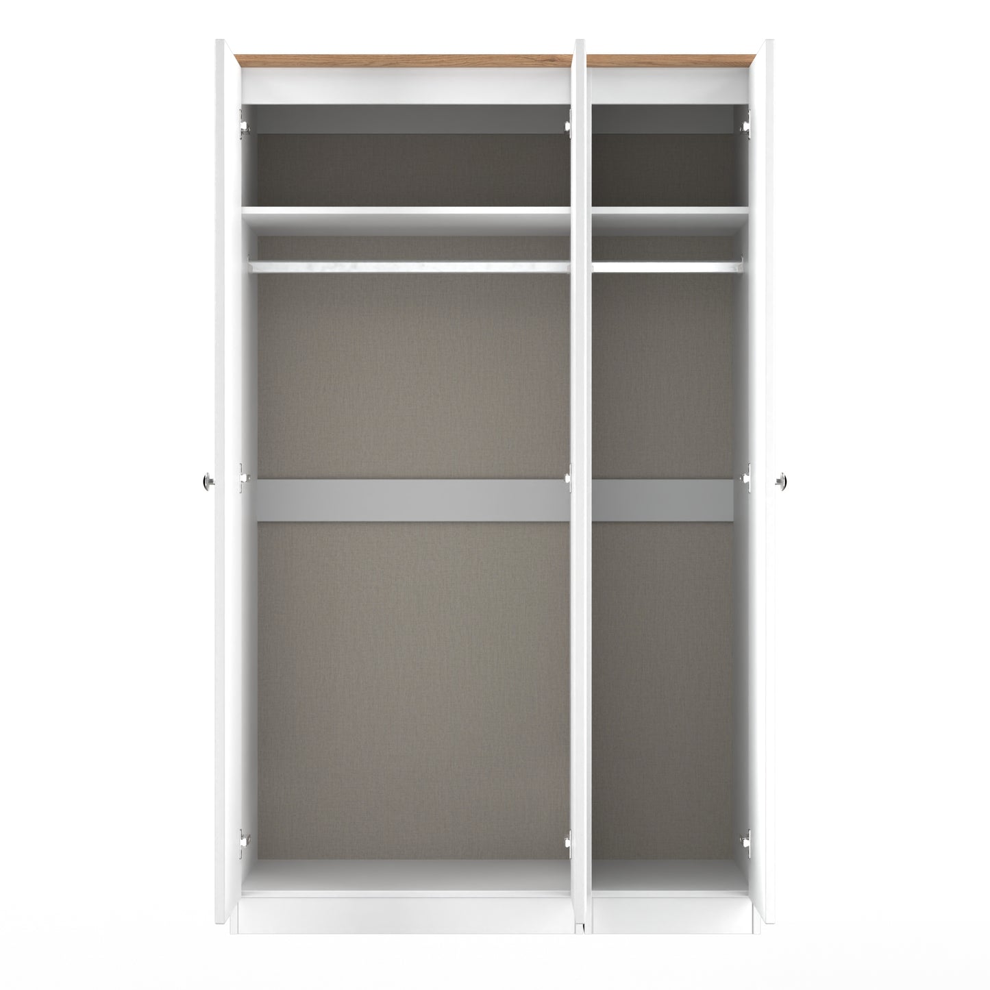 Kensington Triple Mirrored Wardrobe