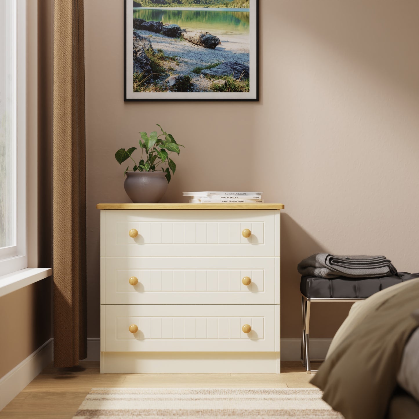 Avalon 3 Drawer Chest