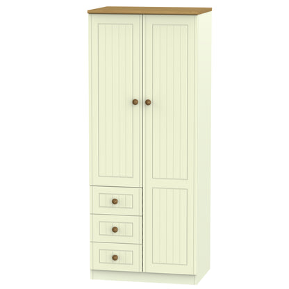 Avalon Wardrobe with 3 Drawers