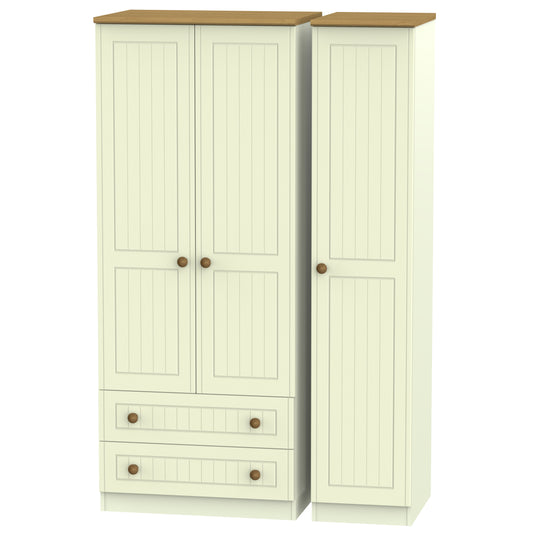 Avalon Triple Wardrobe with Drawers