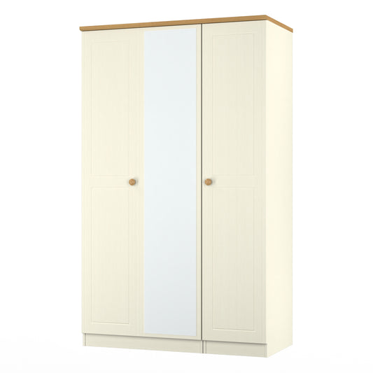 Avalon Triple Mirrored Wardrobe