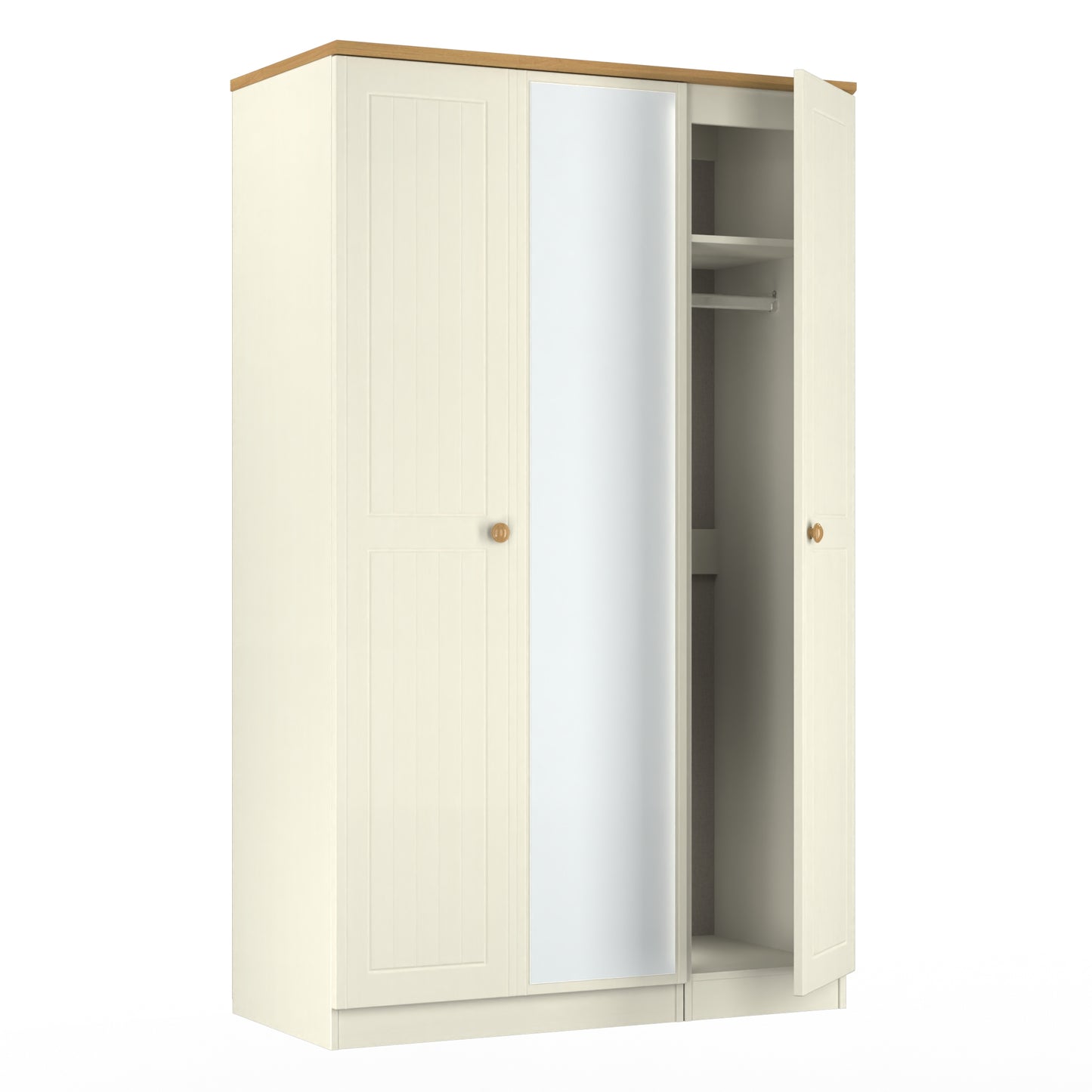 Avalon Triple Mirrored Wardrobe
