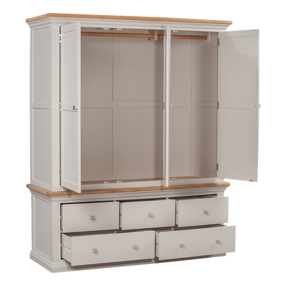 Bidbury Triple Wardrobe